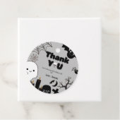 Halloween Ghost SpookyBedankt Verjaardagsfeest Bedankjes Labels (In situ)