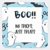 Halloween Ghost Sticker (Voorkant)