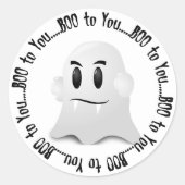 Halloween Ghost Stickers (Voorkant)