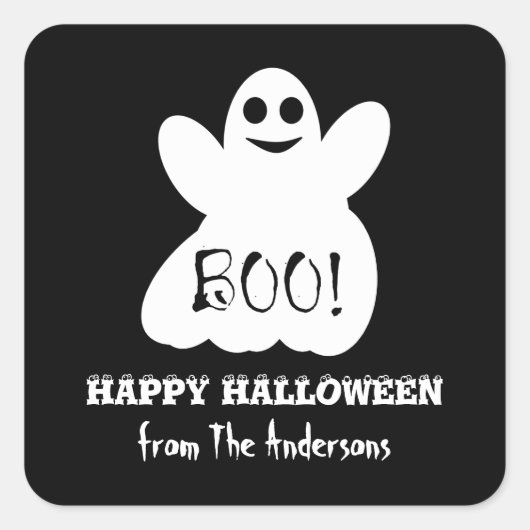 Halloween Ghost Stickers (Voorkant)