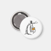 Halloween Ghost Swing Reading Magneet (Voorkant / Achterkant)