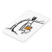 Halloween Ghost Swing Reading Magneet (Linkerzijde)