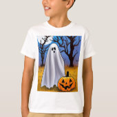 Halloween Ghost T-shirt (Voorkant)