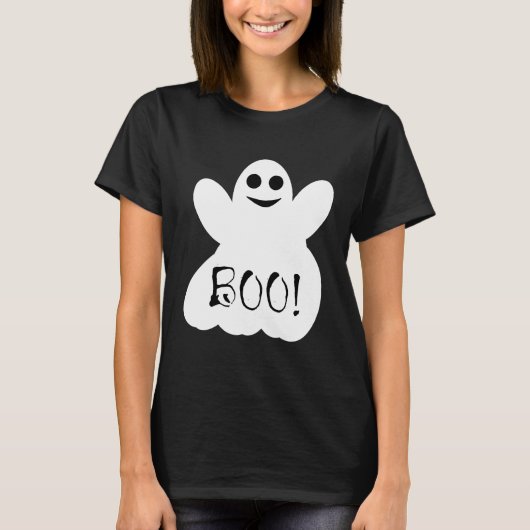 Halloween Ghost T-Shirt (Voorkant)