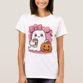 Halloween Ghost T-Shirt (Voorkant)