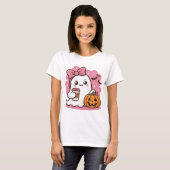 Halloween Ghost T-Shirt (Voorkant volledig)