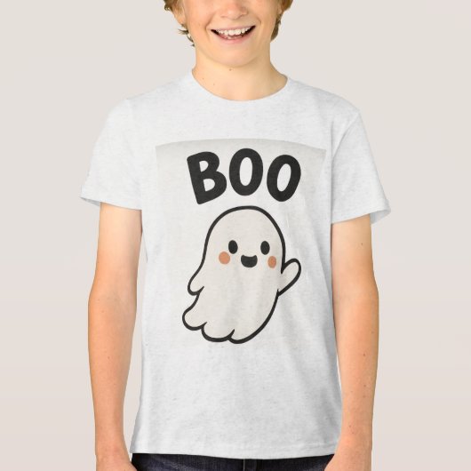 Halloween ghost t-shirt  (Voorkant)