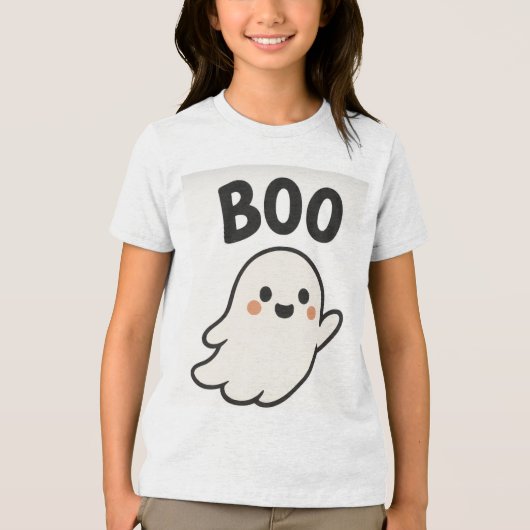 Halloween ghost t-shirt  (Voorkant)