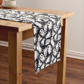 Halloween Ghost Table Runner Korte Tafelloper (Voorbeeld)