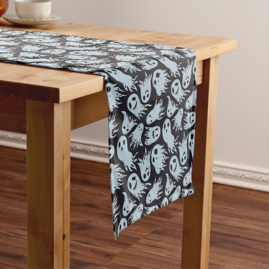 Halloween Ghost Table Runner Korte Tafelloper (Voorbeeld)