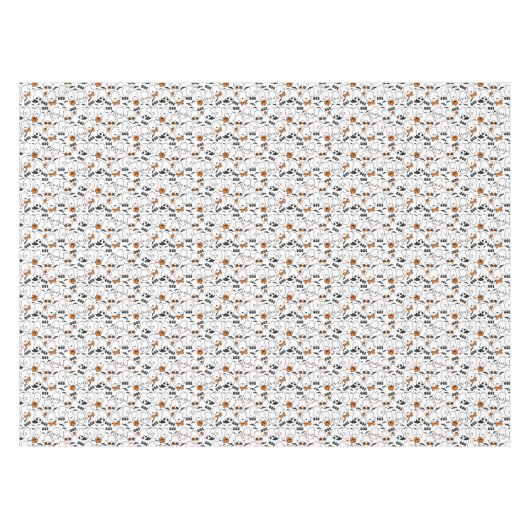 Halloween Ghost Tafelkleed (Voorkant (Horizontaal))