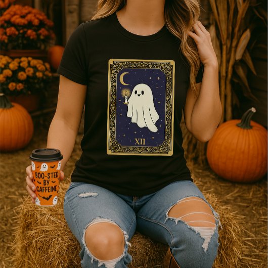 Halloween Ghost Tarot T-shirt