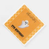 Halloween Ghost Verjaardagsfeestje Servetten (Hoek)