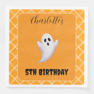 Halloween Ghost Verjaardagsfeestje Servetten