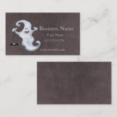 Halloween Ghost Visitekaartje (Voorkant / Achterkant)