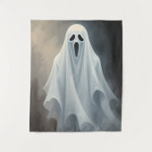 Halloween Ghost Wandkleed (Voorkant)