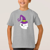 Halloween, Ghost, Witch Pet, Trick or treat, Boo T-shirt (Voorkant)