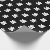 Halloween Ghost Wrapping Paper Cadeaupapier (Hoek)