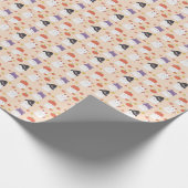 Halloween Ghosties wrapping paper Cadeaupapier (Hoek)