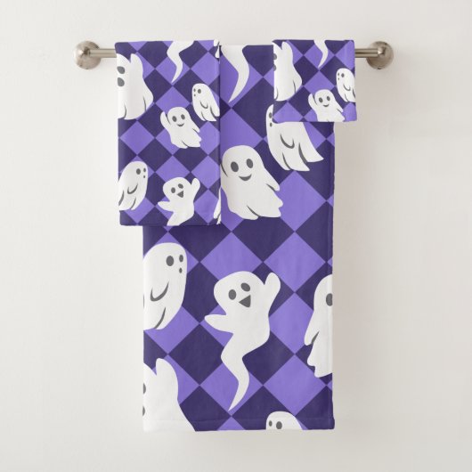 Halloween Ghosts Bad Handdoek (Insitu)