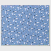 Halloween Ghosts Bats Cadeaupapier (Vlak)