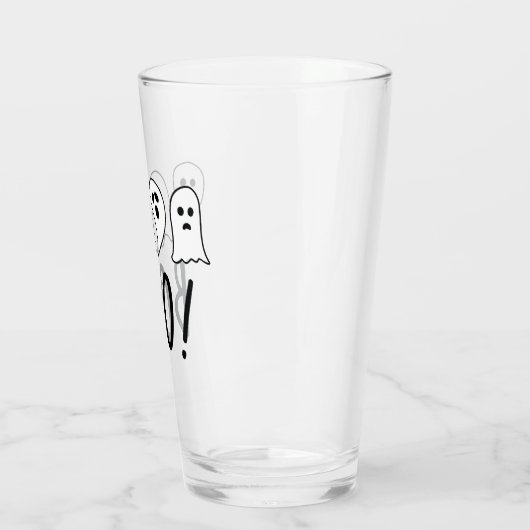 Halloween Ghosts Boo Glas (Links)