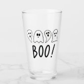 Halloween Ghosts Boo Glas (Voorkant)