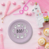 Halloween Ghosts Boo Papieren Bordje (Feest)