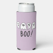 Halloween Ghosts Boo Seltzer Blikjeskoeler (Seltzer Achterkant)