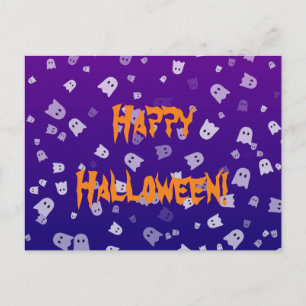 Halloween Ghosts Briefkaart