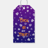 Halloween Ghosts Cadeaulabel (Achterkant)