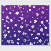 Halloween Ghosts Cadeaupapier (Vlak)