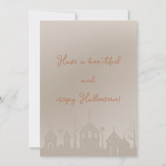 Halloween Ghosts Celebration Kaarten (Achterkant)