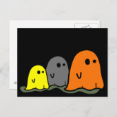 Halloween Ghosts Cute Briefkaart (Voorkant / Achterkant)