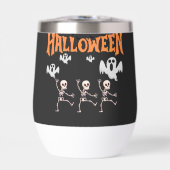 Halloween Ghosts en Dancing Skeletons Shirt (Voorkant)