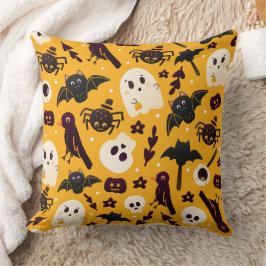 Halloween Ghosts en Ghouls Kussen