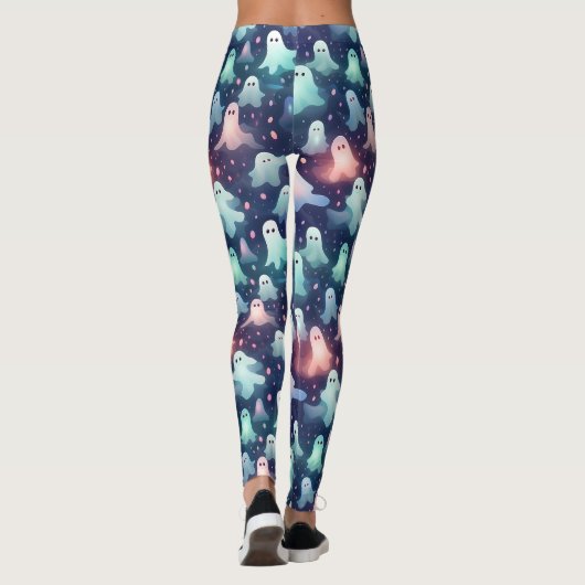 Halloween Ghosts en Goblins Leggings (Achterkant)