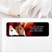 Halloween Ghosts Etiket (Insitu)