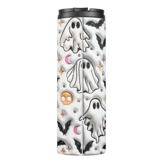 Halloween Ghosts & Goblins Tumbler Thermosbeker (Achterkant)