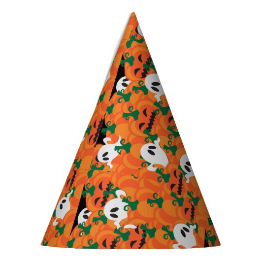 Halloween Ghosts Haunted Pumpkin Patch Feesthoedjes (Links)