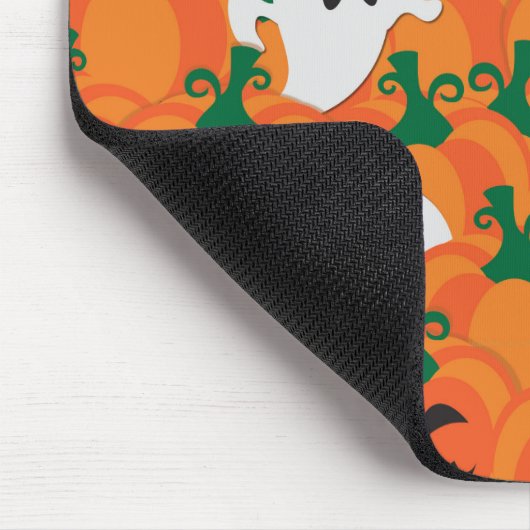 Halloween Ghosts Haunted Pumpkin Patch Muismat (Hoek)