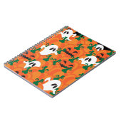 Halloween Ghosts Haunted Pumpkin Patch Notitieboek (Linkerzijde)