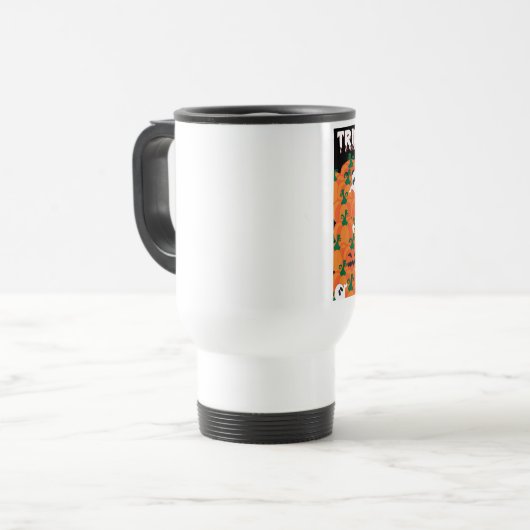 Halloween Ghosts Haunted Pumpkin Patch Reisbeker (Voorkant links)