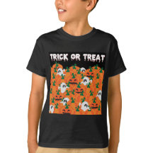 Halloween Ghosts Haunted Pumpkin Patch