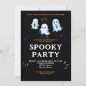 Halloween Ghosts Kantoor Party Zakelijk Kaart (Voorkant)