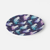 Halloween Ghosts Little Boo! Papieren Bordje (Gekanteld)