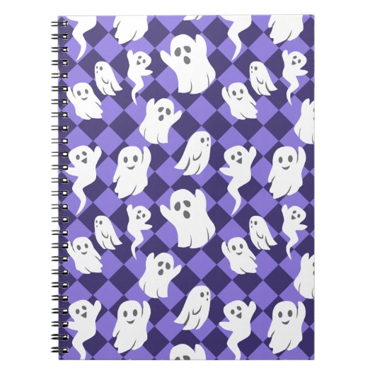 Halloween Ghosts Notitieboek (Voorkant)