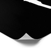 Halloween Ghosts op Graveyard Poster (Hoek)