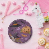 Halloween Ghosts Papieren Bordje (Feest)