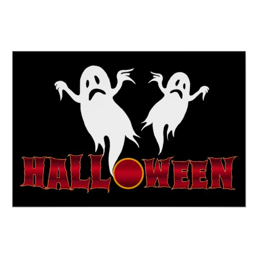 Halloween Ghosts Perfect Poster (Voorkant)